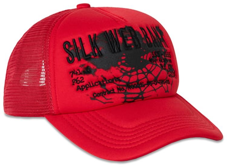 Sp5der Silk Web Bank Trucker Red