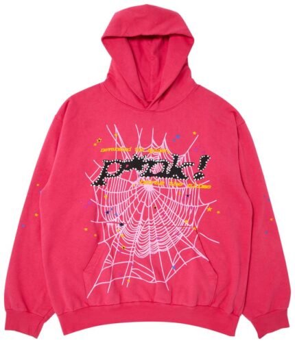 Pink Sp5der Hoodie