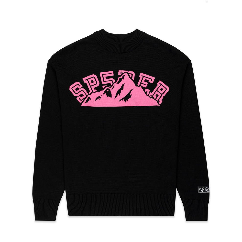 SW001SS25BLK1 Mountain Valley Sweater