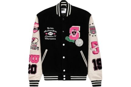 Sp5der Division 5 Varsity Jacket