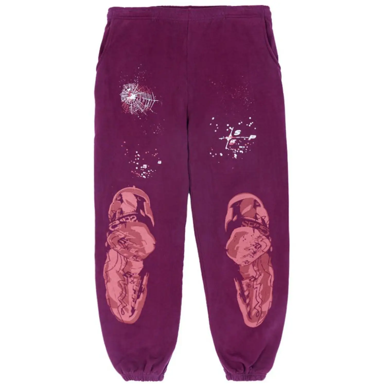 Sp5der-Nocturnal-Highway-Sweatpant-Dark-Purple-1 Sp5der Nocturnal Highway Sweatpant Dark Purple