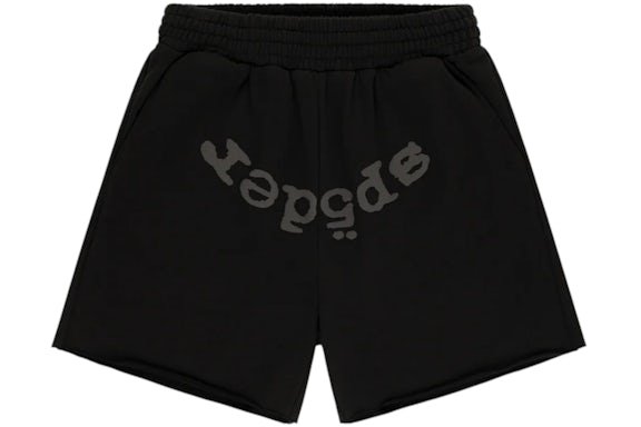 Sp5der-OG-Web-V2-Rhinestone-Short-Black Sp5der OG Web V2 Rhinestone Short