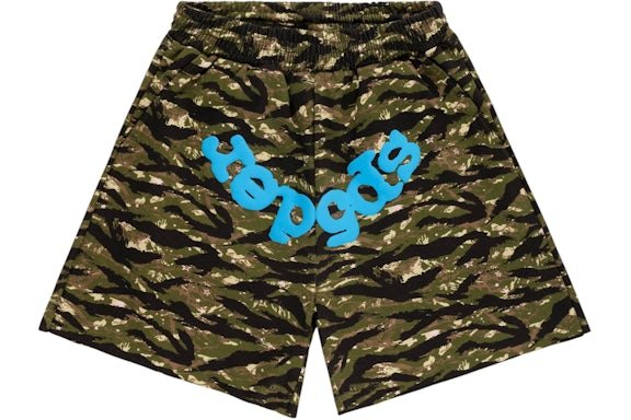 Sp5der-OG-Web-V2-Tiger-Camo-Sweatshort-Tiger-Camo Sp5der OG Web V2 Tiger Camo Sweatshort