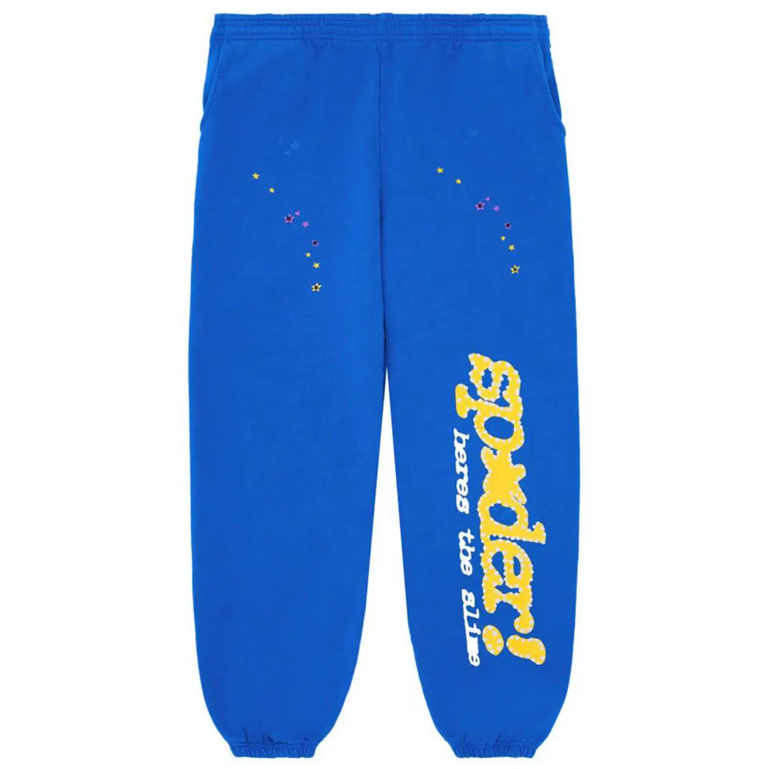Sp5der-TC-Sweatpants-Blue-1 Sp5der TC Sweatpants Blue