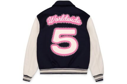 Sp5der Wool Varsity Jacket