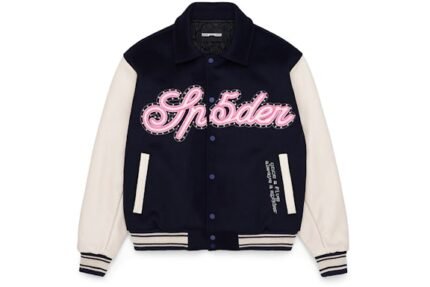 Sp5der Wool Varsity Jacket